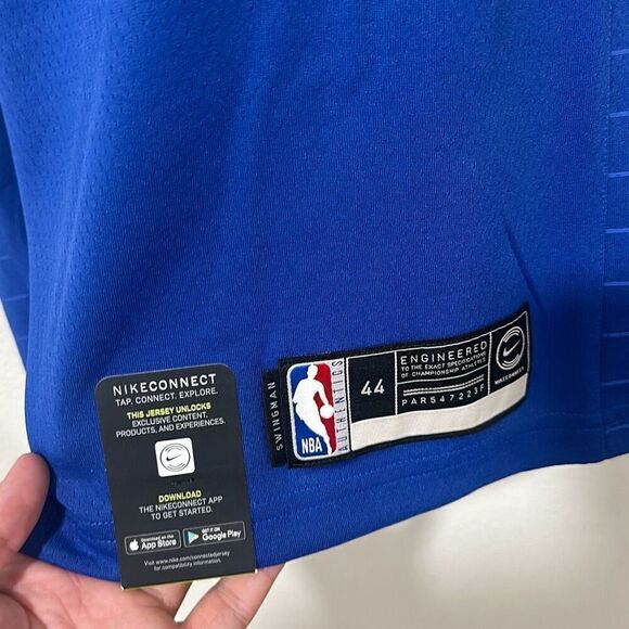 NWT‎ Nike Mens Royal Blue Kawhi Leonard Icon LA Clippers Swingman Jersey Medium - Picture 3 of 6